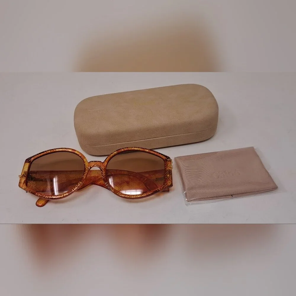 Christian Dior Women's Sunglasses Optyl Red Orange Vintage 80s 2603 40 57mm - Picture 2 of 16